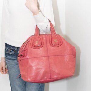 Givenchy Nightingale 2 Way Red Leather Bag